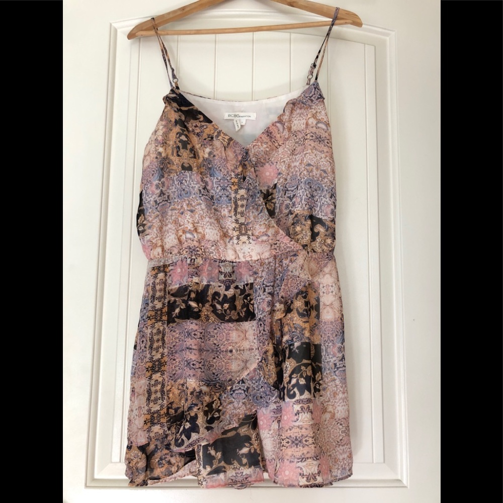 Bcbg Generation Printed Romper. - image 1